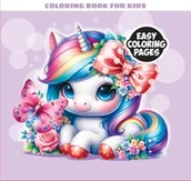Książki edukacyjne - Kolorowanka 120x120 Jednorożec - kolorowanka - miniaturka - grafika 1