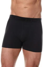 Bezszwowe bokserki męskie Brubeck Comfort Cotton BX00501 grafitowe - Majtki męskie - miniaturka - grafika 1