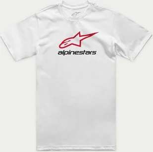 Alpinestars T-shirt ALPINESTARS ALWAYS 2.0 CSF TEE, White/Red/Black Rozmiar: M - Koszulki męskie - miniaturka - grafika 1