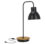Lampy stojące - Czarna lampa gabinetowa - 4X K320 Ragusa - miniaturka - grafika 1