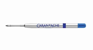 Wkład do Piór Kulkowych Caran d'Ache Niebieski M - Naboje i atramenty - miniaturka - grafika 1