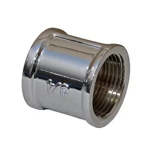 Złączka natrętna (mufa) 1/2" chrom - Akcesoria hydrauliczne - miniaturka - grafika 1