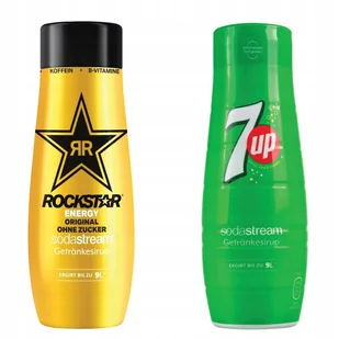 Syrop Sodastream Rockstar Original Zero 440 Ml 7 Up - Syropy i koncentraty owocowe - miniaturka - grafika 1