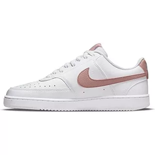 Nike Court Vision Low Next Nature, Trampki damskie, White/Pink Oxford, 39 EU, Biały Różowy Oxford, 39 EU - Trampki damskie - miniaturka - grafika 1