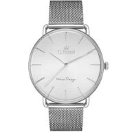 Zegarki damskie - Zegarek damski G. Rossi ONYXA- 13032B-3C1 srebrny - miniaturka - grafika 1