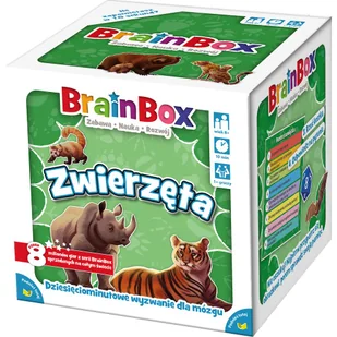 BrainBox - Zwierzęta Rebel - gra - Gry planszowe - miniaturka - grafika 1