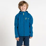 Kurtki narciarskie - Kurtka turystyczna przeciwdeszczowa dziecięca Switch Out - miniaturka - grafika 1