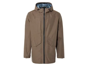 LIVERGY® Kurtka przeciwdeszczowa męska z regulowanym kapturem (M(48/50), Brązowy) - Kurtki męskie LIVERGY® Kurtka przeciwdeszczowa męska z regulowanym kapturem (M(48/50), Brązowy) - Kurtki męskie - miniaturka - grafika 1