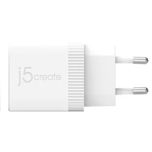Ładowarka sieciowa j5create 20W PD USB-C Wall Charger - EU (1xUSB-C; kolor biały) JUP1420-EN - Ładowarki do telefonów - miniaturka - grafika 3
