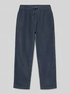 Spodnie i spodenki dla chłopców - Spodnie sztruksowe z elastycznym pasem model ‘LARRY’ - miniaturka - grafika 1