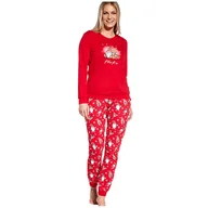 Piżamy damskie - Piżama damska świąteczna CORNETTE 671/346 Time For Us M - miniaturka - grafika 1