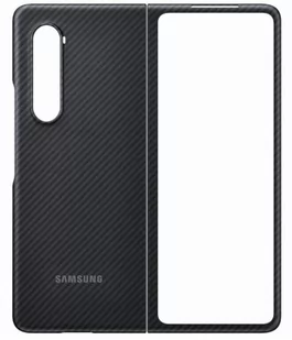 Samsung Etui Aramid Cover do Galaxy Z Fold 3 Czarny EF-XF926SBEGWW - Etui i futerały do telefonów - miniaturka - grafika 1