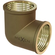 Łączniki, trójniki, kształtki - Mexen BRASS kolano mosiężne 1 GW x 1 GW - W97402-1010 - miniaturka - grafika 1