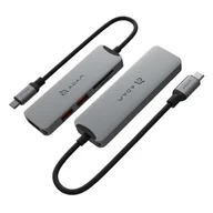 Adaptery i przejściówki - Adam Elements Adam Elements Casa Hub A05 Adapter USB-C z Portami 2x USB-A, 4K HDMI, SD AAPADHUBA05GY - miniaturka - grafika 1