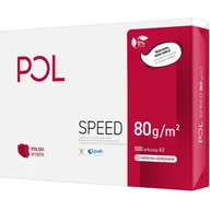 Papier do drukarek - International Paper Papier ksero A3 POLSPEED 80g CIE146 klasa C - miniaturka - grafika 1