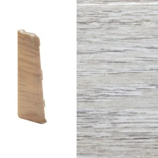 Arbiton Zakończenie lewe do listwy LARS (2 sztuki) dąb skandynawski - Listwy przypodłogowe - miniaturka - grafika 1