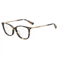 Okulary przeciwsłoneczne - Moschino Damskie okulary przeciwsłoneczne Mos616/F, Havana, 54, HAVANA - miniaturka - grafika 1