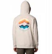 Bluzy męskie - Columbia Columbia Trek Graphic Hoodie 2018494282 Beżowe M - miniaturka - grafika 1
