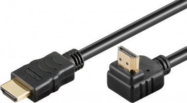 Kabel Goobay Kabel HDMI 90 o dużej szybkości z Ethernetem - Długość kabla 0.5 m