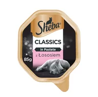 Mokra karma dla kotów - Sheba Classics 85g z Łososiem mokra karma dla kotów w pasztecie 42565-uniw - miniaturka - grafika 1