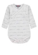 Body dla niemowląt - Body chłopięce z długim rękawem, białe, krokodyle, Kanz - miniaturka - grafika 1