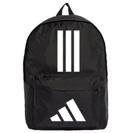 Plecaki - Plecak adidas Mochila Back To School Classic 3-Trias JD9563 - czarny - miniaturka - grafika 1