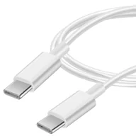Kable - MaxLife Maxlife kabel MXUC-05 USB-C - USB-C 1,0 m 20W biały 8_2267906 - miniaturka - grafika 1