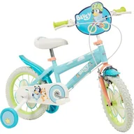 Rowery - Rower dziecięcy TOIMSA Bluey 14 cali Błękitno-limonkowy - miniaturka - grafika 1