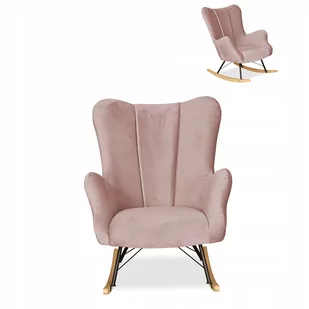 Fotel uszak skandynawski Vika bujany Family Meble - Fotele - miniaturka - grafika 1