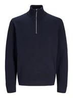 Swetry męskie - Jack & Jones Sweter "Milano" w kolorze granatowym - miniaturka - grafika 1
