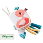 Zawieszki dla dzieci i niemowląt - Lilliputiens Lilliputiens Książeczka Aktywizująca "kto Się Kryje za Anais$9394" Flaming Anais 9 m+ - miniaturka - grafika 1