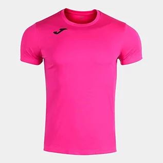 Koszulki męskie - Joma Koszulka męska Record Ii, Fluorescencyjny różowy, XL - grafika 1