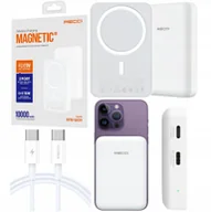Powerbanki - SZYBKI POWERBANK DO MAGSAFE MAGNETYCZNY BEZPRZEWODOWY 10000MAH PD 20W RECCI - miniaturka - grafika 1