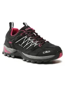 Buty trekkingowe damskie - CMP Trekkingi Rigel Low Wmn Trekking Shoes Wp 3Q54456 Czarny - miniaturka - grafika 1