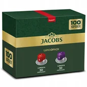 Kawa w kapsułkach i saszetkach - Kapsułki do Nespresso Jacobs lungo 6 Classico, Lungo 8 Intenso - 100 kaw - miniaturka - grafika 1