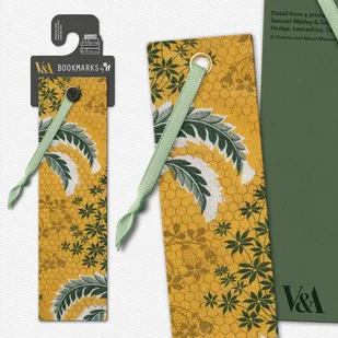 Zakładka V&A - Liście na plastrze miodu - IF - Zakładki do książek - miniaturka - grafika 1