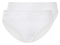 Majtki damskie - esmara® Majtki figi damskie z koronką, 2 pary (Biały, XL(48/50)) - miniaturka - grafika 1