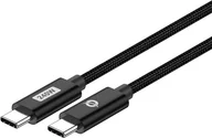 Kable USB - Kabel USB Conceptronic CONCEPTRONIC Kabel USB-C 3.1 -> C St/St 1.20m 5A 480Mbps sw - miniaturka - grafika 1