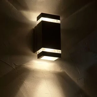 ECO-Light Kwadratowa lampa ścienna zewnętrzna LED FOCUS - Lampy ogrodowe - miniaturka - grafika 2