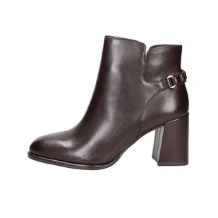 Tamaris Damen Boot Heel 1-25346-45, damskie botki, mahoń, 40 EU, Mahoń, 40 EU - Botki damskie - miniaturka - grafika 1