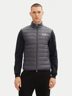 Kamizelki męskie - EA7 Emporio Armani Kamizelka 8NPQ06 PNGPZ U8115 Szary Regular Fit - miniaturka - grafika 1
