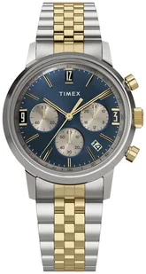 Zegarek Zegarek Timex TW2W60200 Marlin Quartz Chronograph 40mm - Zegarki męskie - miniaturka - grafika 1