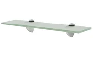 Półki łazienkowe - Mleczna solidna szklana półka 40x20 F9-H31 - miniaturka - grafika 1