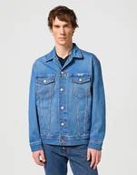Kurtki męskie - Męska kurtka jeansowa Wrangler ANTI FIT JACKET 4XL - miniaturka - grafika 1
