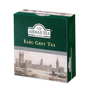 Herbata - Ahmad Herbata EARL GREY 100t*2g czarna zawieszka - miniaturka - grafika 1