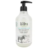 Mydła - La Diva Mydło w płynie do rąk z oślim mlekiem 500 ml - miniaturka - grafika 1
