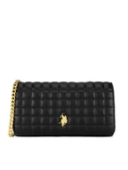 Torebki damskie - U.S. Polo Assn. Torebka BEUXT8444WVP Czarny - miniaturka - grafika 1