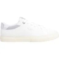 Trampki damskie - Pepe Jeans Damskie trampki KENTON KNIT W, szare (srebrne), 38 EU, Szary Srebrny, 6 UK - miniaturka - grafika 1
