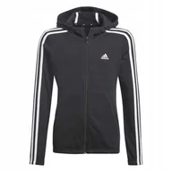 Bluzy dla dziewczynek - Bluza dziecięca Adidas G 3S Fz Hd GQ8356 - miniaturka - grafika 1