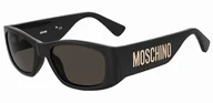 Okulary przeciwsłoneczne - Okulary MOSCHINO MOS145-S-807. Okulary przeciwsłoneczne, Kolor czarny. Kobieta. - miniaturka - grafika 1